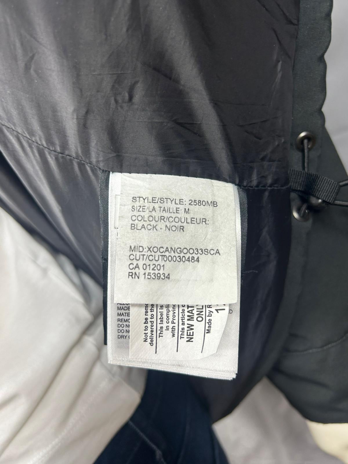 Canada Goose Emory Black Badge - Size Medium