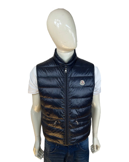 Moncler Navy Gui Gilet - 3 / M