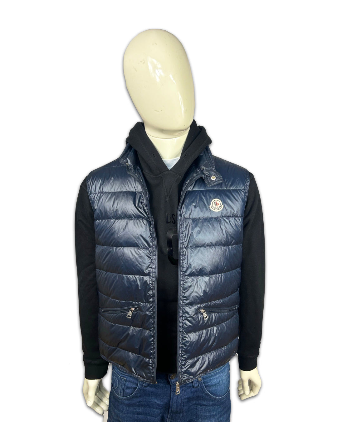 Moncler Navy Gui Gilet - 3 / M