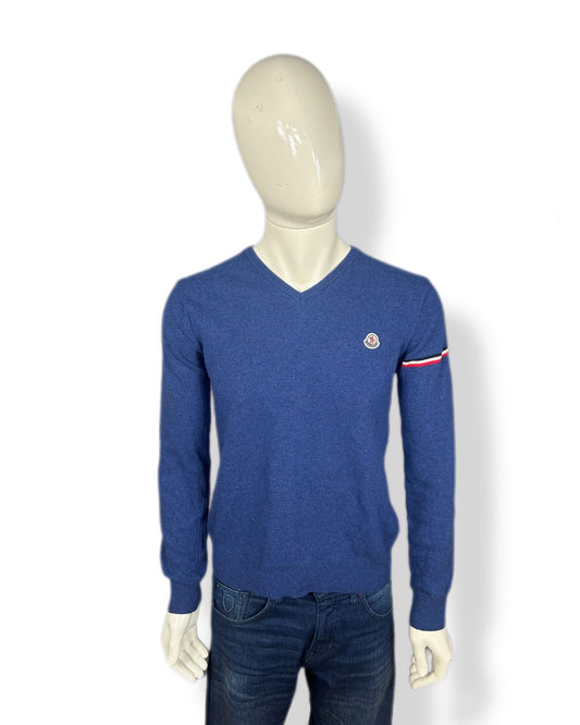 Moncler V Neck Sweatshirt - M