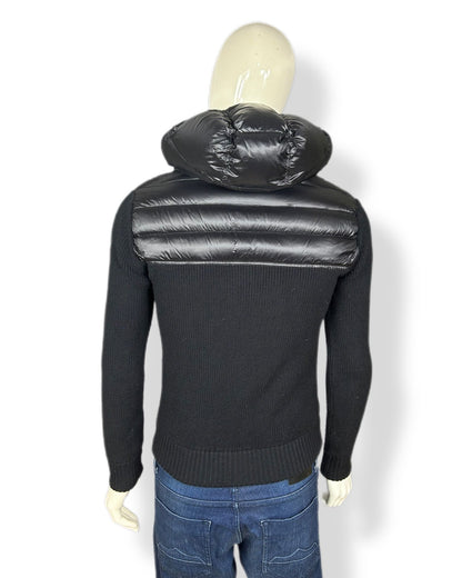 Moncler Tricot Cardigan Quarter-Zip - M