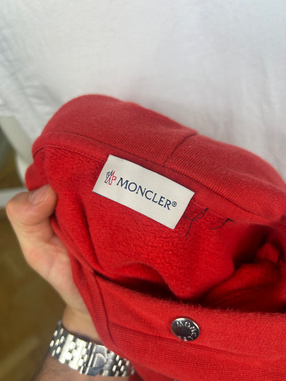 Moncler x Palm Angels Red Hoodie - M