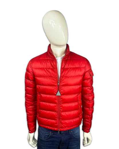 Moncler Red Lambot Guibbotto Jacket - 2 / M