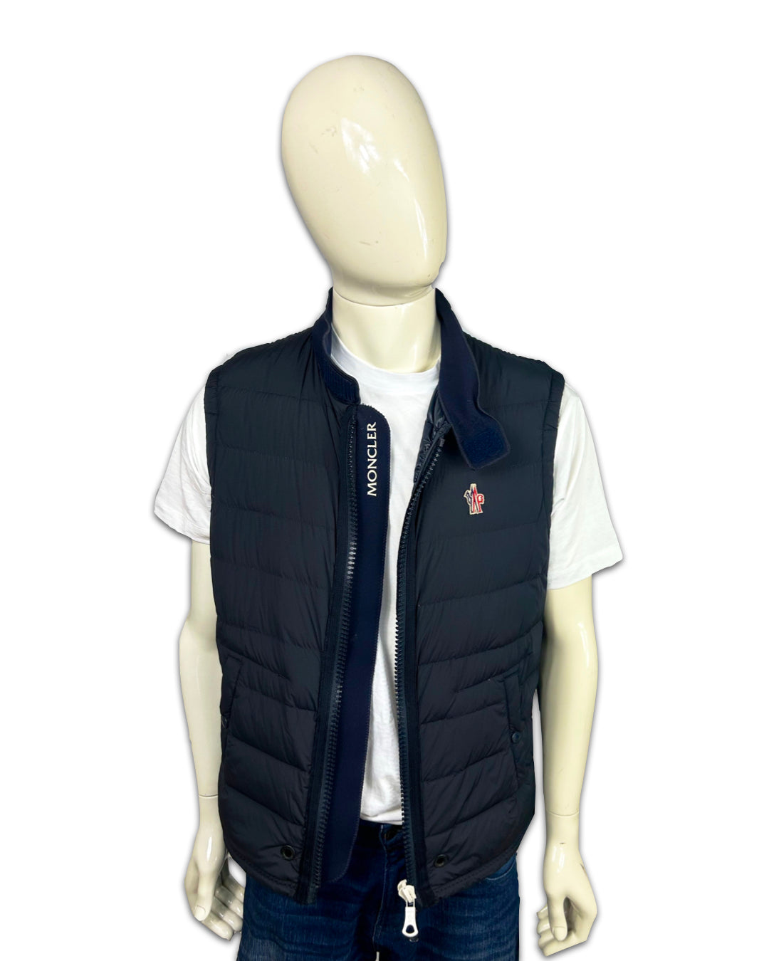 Moncler Navy Hossegor Gilet 4 / L